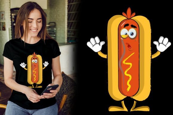 Hot Dog Character: A Designer’s Take on Whimsical Stitching