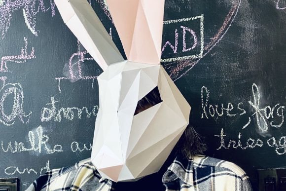 Rabbit Paper Mask: A Designer’s Review for Embroidery Use