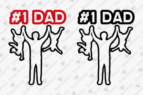 Review: 1 Dad Funny Sarcastic Father’s Day Design