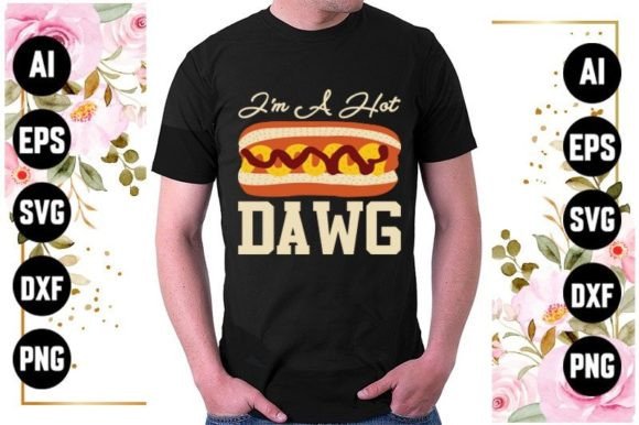 Review: Best Trendy Funny Hot Dog T-Shirt Design