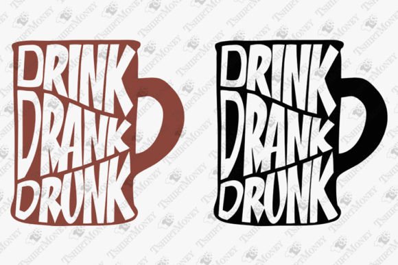 Review: Drink Drank Drunk Funny Alcohol Party Design