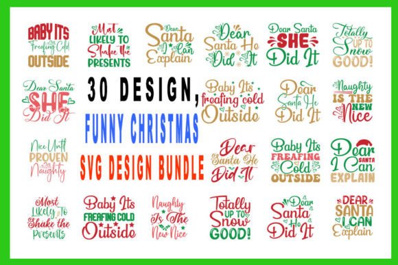 Review: Funny Christmas Quotes Embroidery Bundle