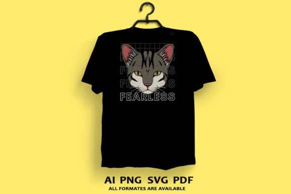 Reviewing the Funny Cat T-shirt Design for Embroidery