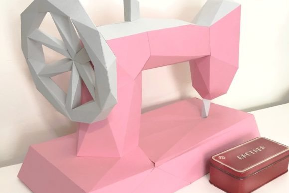 Reviewing the Sewing Machine Paper Sculpture Design